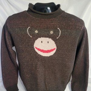Binghamton Knitting Co. Vintage Brown Sweater (Size M)